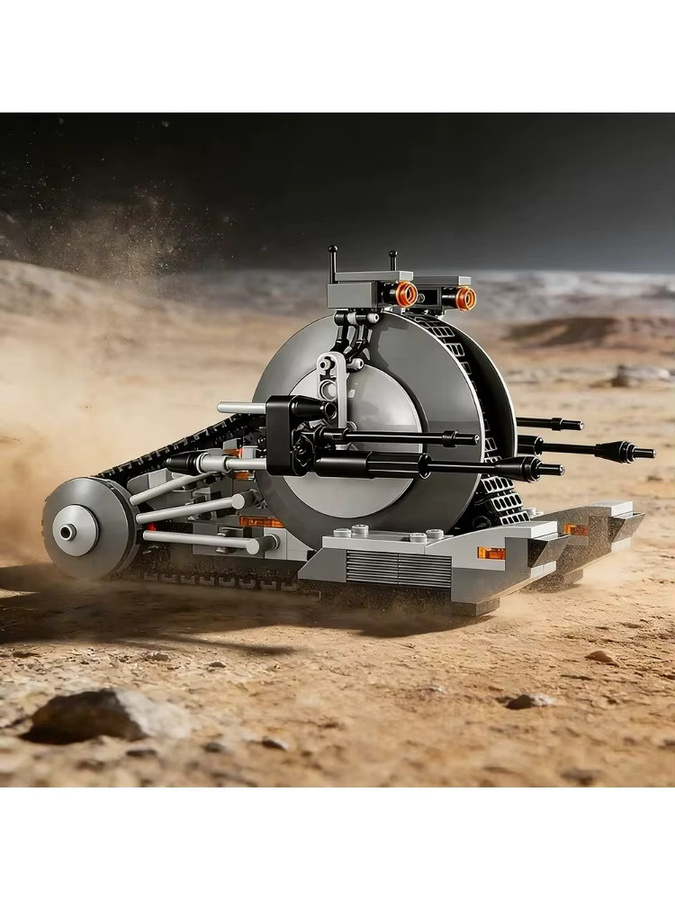 Potdemiel Sci-Fi Armee-Kampfroboter, Baustein-Modell, 271 Teile, ab 14 Jahren - Bild 6