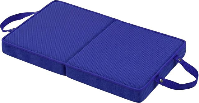 Relaxdays Garten Kniematte aus Schaumstoff in Dunkelblau, faltbar und stoßdämpfend, B/T/H: 61,0 x 34,0 x 6,0 cm - Bild 1
