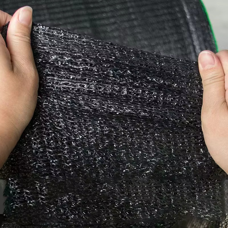 Freien Schattennetz aus HDPE mit 60-75% Schattenrate, UV-Schutz für Pergola, Garage oder Auto, Schwarz, 6 x 6 m - Bild 5
