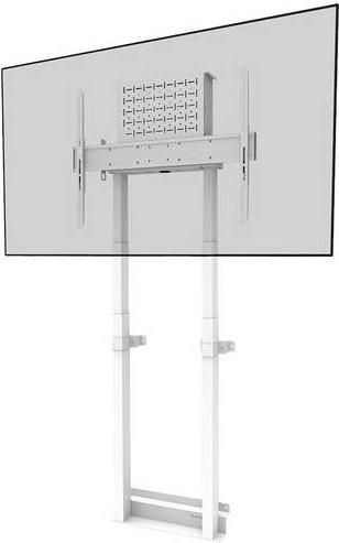 Neomounts WL55-875WH1 MOVE Lift motorisierte Monitor-Wandhalterung für 1 Display bis 100 Zoll, weiß - Bild 1