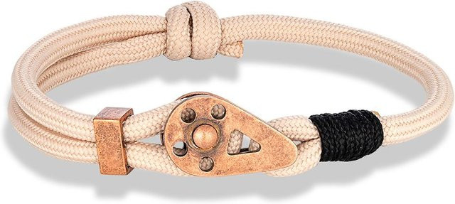 YULIN Armband, Edelstahl, Gold, Herren, Unisex - Bild 1