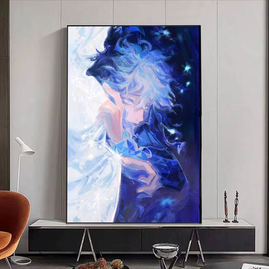 Twisted Wonderland Idia Shroud Anime Poster Wandaufkleber aus Papier für deine Wanddekoration - Bild 6