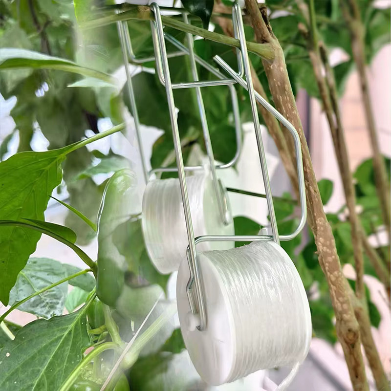 10er Set Gartenpflanzen-Rollhaken als Stützhaken-Set für Tomaten, Auberginen, Wassermelonen und Paprika - Bild 2