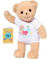 BABY born Kuscheltier Bär in Weiß aus Plüsch für Unisex