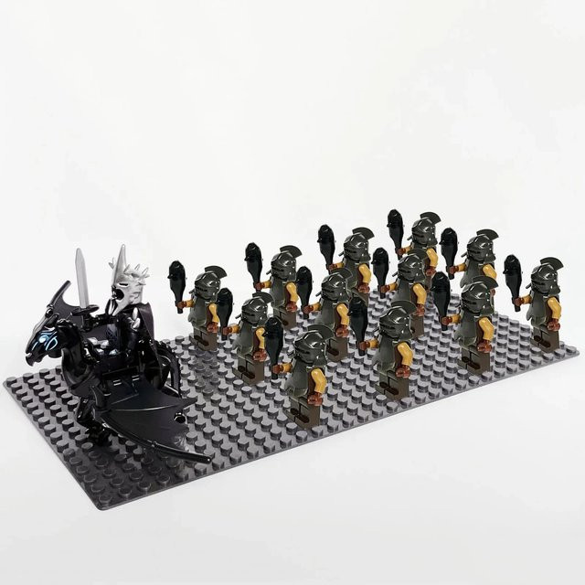 Der Herr der Ringe Burg Ritter Rohan Azog Orks Minifigur Baustein 13-teiliges Set - Bild 1