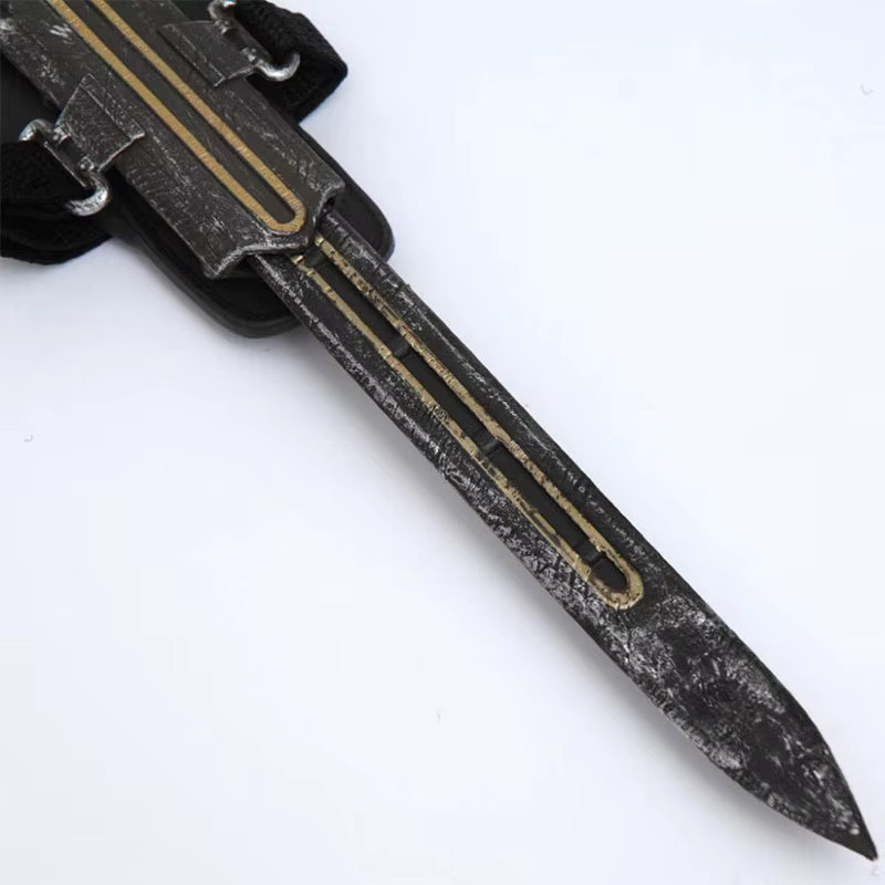 COSNYC Assassin's Creed Hidden Blade Sleeve Schwertfigur, Schwarz - Bild 5