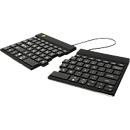 Ergonomische R-Go Split Break Tastatur, kabellos via Bluetooth oder USB, QWERTZ, schwarz - Bild 2