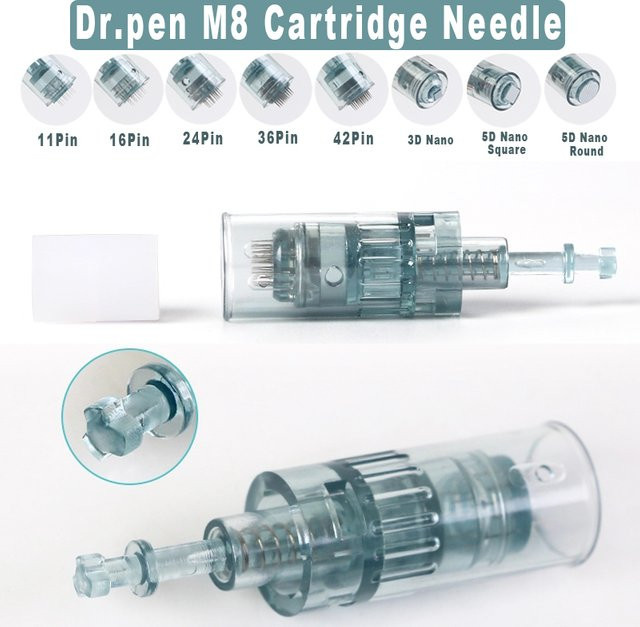 Dr.pen M8 Nadelkartusche Microneedling, 11/16/24/36/42 Pin, Unisex - Bild 1