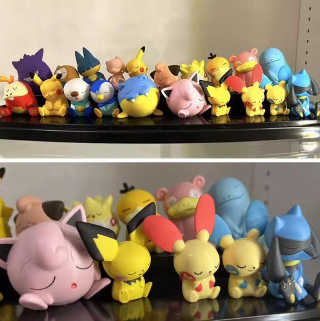 Bandai Pokémon Action Figur, Set / Bundle, Bunt / Mehrfarbig, Kunststoff - Bild 1