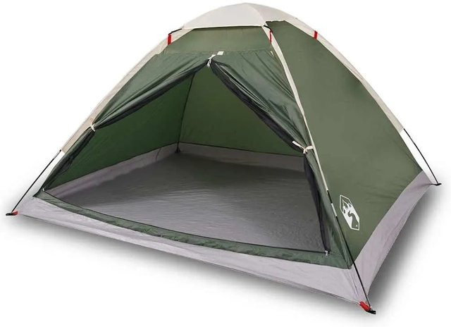 Furnicato Campingzelt Kuppelzelt in Grün, B/T/H: 190 x 135 x 102-107 cm - Bild 1