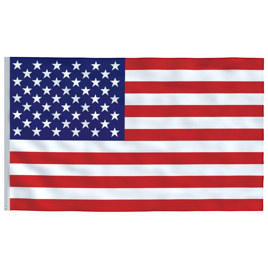 Vidaxl Flagge der Vereinigten Staaten in Multicolor aus Polyester, B x H: 150 x 90 cm - Bild 4