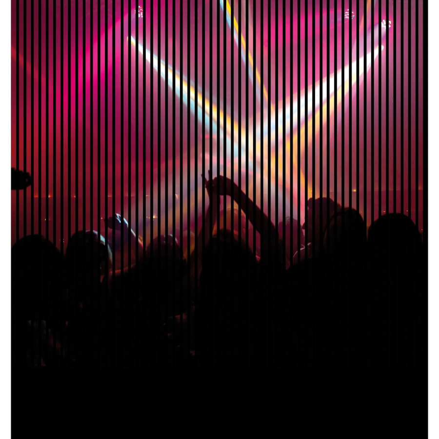 FN Acustico Akustikplatte Clubbing in Bunt mit modernem Design aus PET und MDF, H x B x T: 2.400 x 2.253 x 19 mm - Bild 1