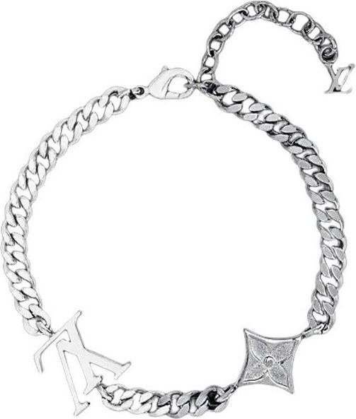 Louis Vuitton Armband, Messing, Silber, Herren - Bild 1