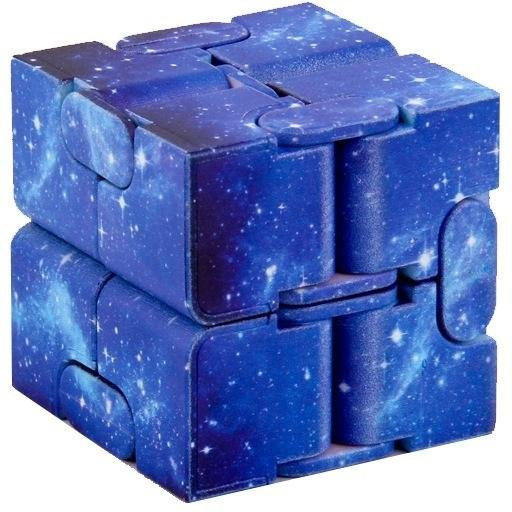 Fashnics Unendlicher Flip Magic Cube Sternenhimmel, Puzzle, Blau, ab 14 Jahre - Bild 1