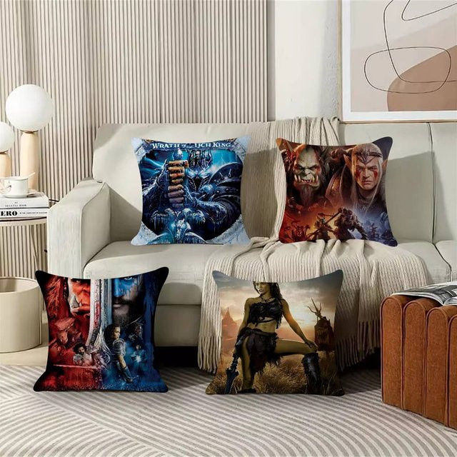 Beast Kingdom World of Warcraft Kissenbezug, quadratisch, Breite: 30 cm, Höhe: 30 cm - Bild 1
