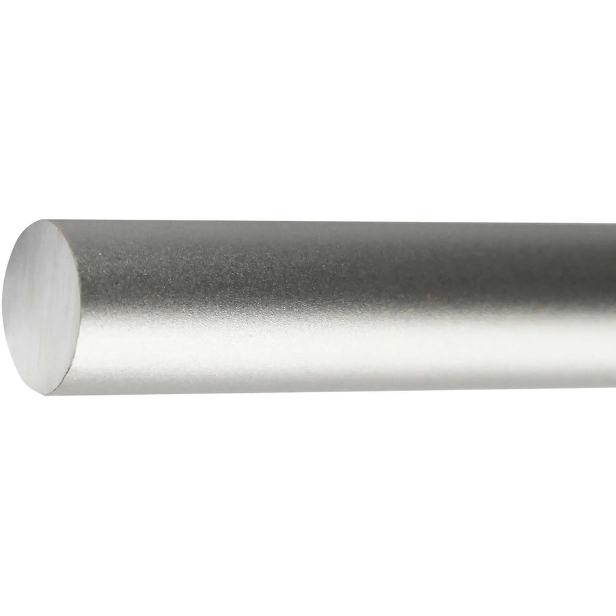 Arcansas Rundstange Aluminium anodisiert Silber Durchmesser: 6 mm, Länge: 100 cm - Bild 2