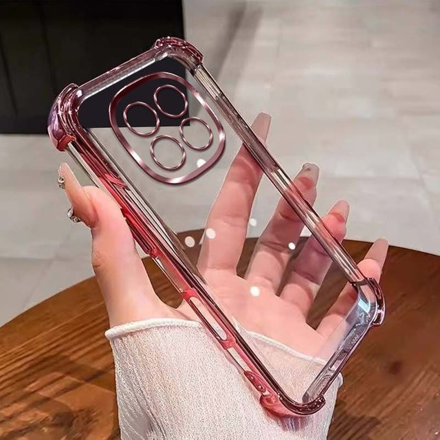 Xiaomi Poco M8 und Poco M8 Pro 5G Silikonhülle mit galvanisiertem Linsenschutz in Purple - Bild 1