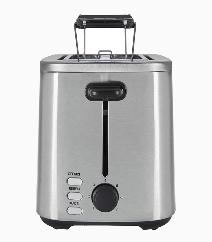 Exquisit TA 6119 isw Toaster aus Edelstahl in Silber mit Kabelaufbewahrung - Bild 2