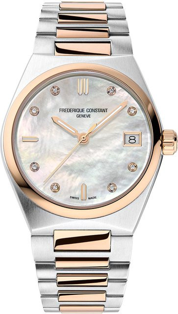 Frederique Constant Damenuhr Highlife, Quarz, Edelstahl, 31 mm, 5 ATM - Bild 1