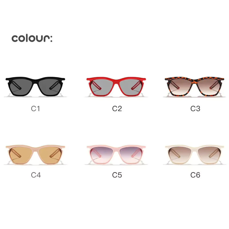 ZUXUB Sonnenbrille, Kids, Vollrand, Square, Kunststoff, Multicolour - Bild 2