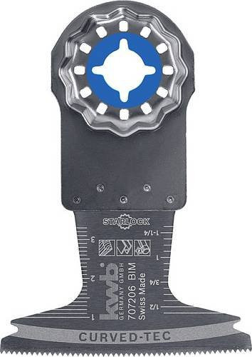Kwb 707206 Bimetall Tauchsägeblatt für Holz, Kunststoff und Metall in Silber - Bild 1
