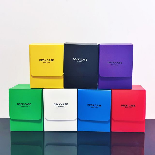 BLINKMOTH Kartenkoffer, Aufbewahrungsboxen, 1-teiliges Set, Schwarz, Weiß - Bild 1