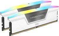 Corsair Vengeance RGB DDR5 RAM Kit 32 GB 2 x 16 GB 6000 MHz White - Bild 1