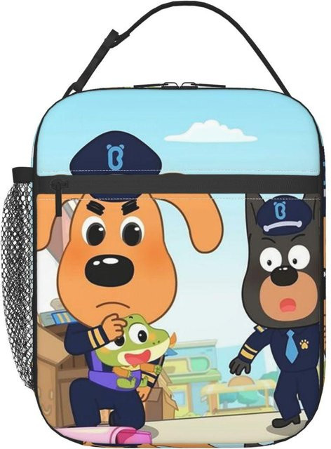 Fancy Style Studio Thermische Lunchtasche Sheriff Labrador Motiv, Mehrfarbig, One Size - Bild 1