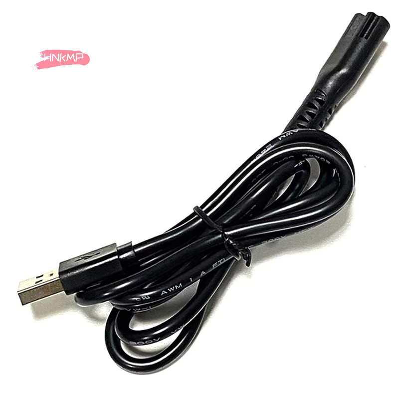 USB-C Ladekabel-Adapter für elektrische Haarschneidemaschinen, 5V Netzteil in Schwarz, kompatibel mit Clipper 8148, 8591 und 8504 - Bild 3
