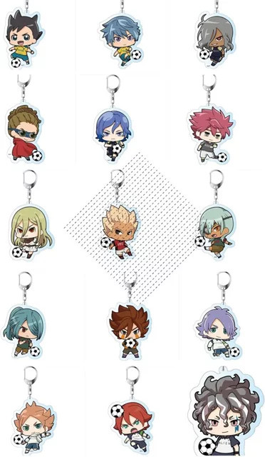 MOLLYGAN Inazuma Eleven Anhänger, Zubehör, Kunststoff, Bunt / Mehrfarbig - Bild 1