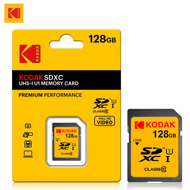 Kodak SDXC Speicherkarte Klasse 10 U1 V30 Hochgeschwindigkeits-Flashkarte für DSLR-Kameras mit 32 GB - Bild 6