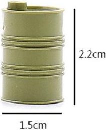 Yiran toy Kriegsölfass Militärische Bausteine Set 10-teiliges Set - Bild 1