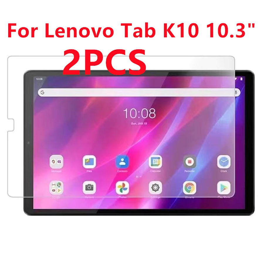 2er-Set Displayschutz aus gehärtetem Glas für Lenovo Tab K10 10,3 Zoll TB-X6C6F X6C6X, transparent und kratzfest - Bild 6