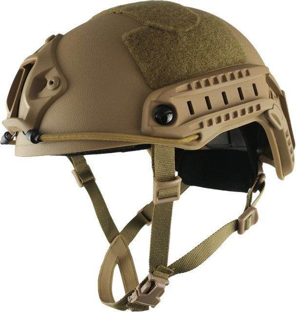 FAST Taktischer Schutzhelm MH Helm aus ABS für Airsoft und Outdoor in Grün oder Beige - Bild 1