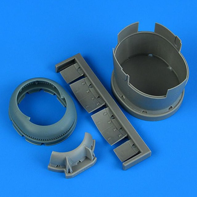 HobbyBoss F6F-3 Hellcat - Cowling early - closed flaps, Modellbau, 1:48 - Bild 1