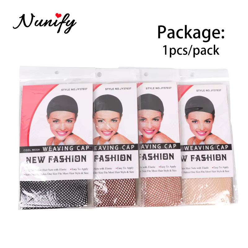 Nunify Perückenkappen, Schwarz, Beige, Unisex - Bild 2