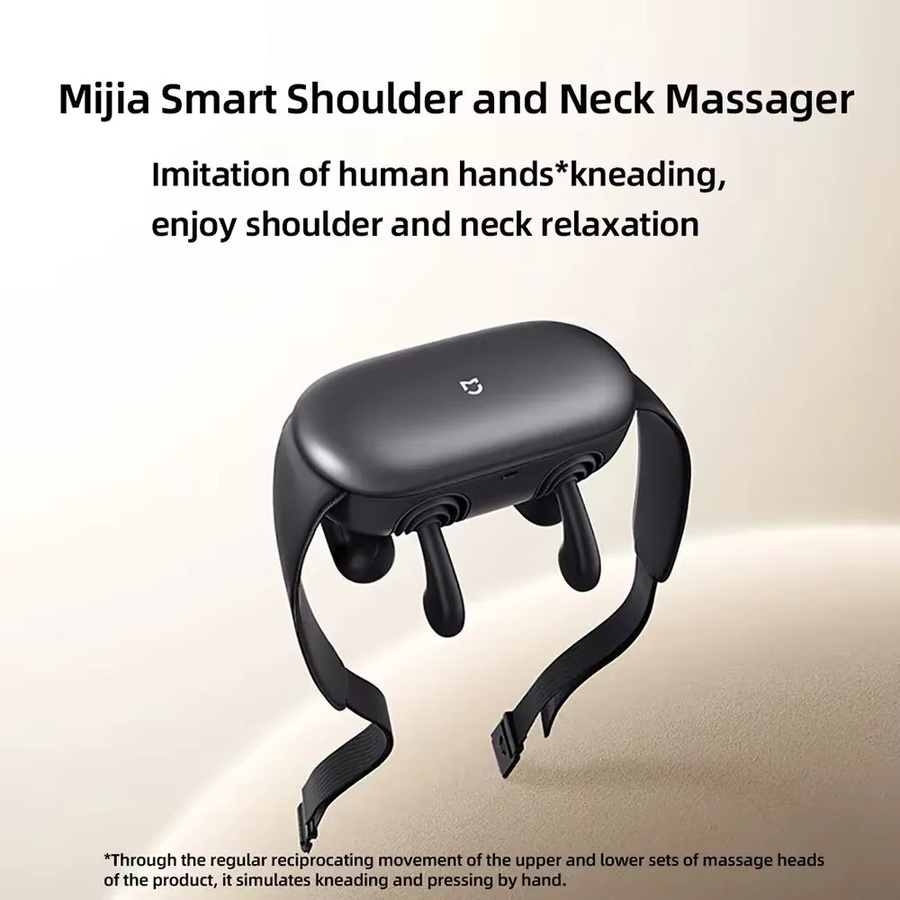 MIJIA Smart Schulter- und Nackenmassagegerät, Schwarz, Unisex - Bild 2