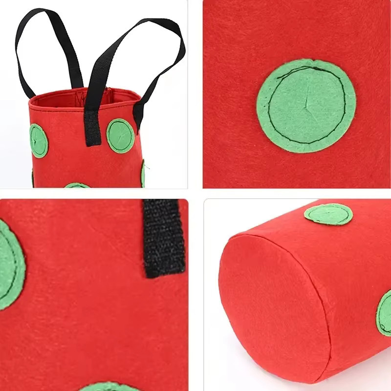 FLOWERS SPRAL Grow Bag Pflanzbeutel aus Kunststoff in Schwarz für den Gemüse- und Obstgarten, B/T/H: 35,0 x 20,0 cm - Bild 3