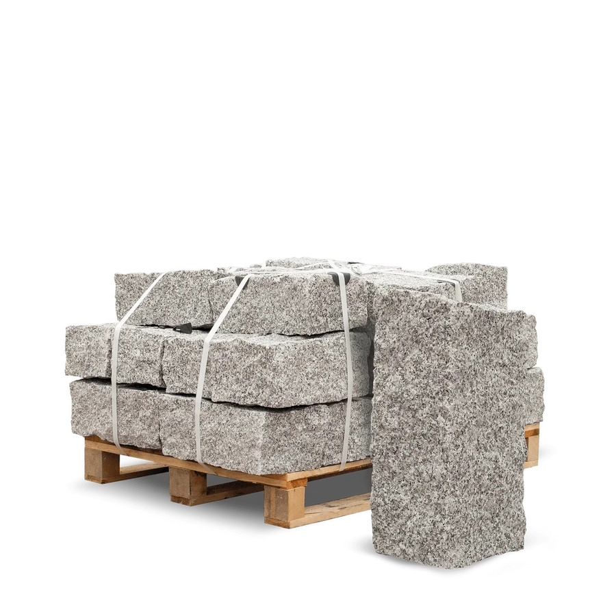 Galamio Granit Mauersteine in Grau B/H/T: 40 x 20 x 20 cm (1000kg) - Bild 2