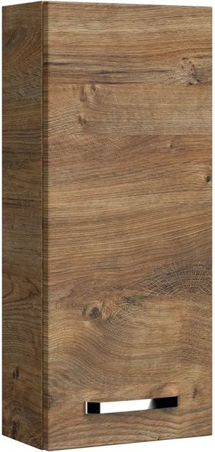 Pelipal Bad-Hängeschrank Serie 4010 Eiche Ribbeck quer, Farbe Braun, B: 30 cm, H: 70 cm - Bild 1