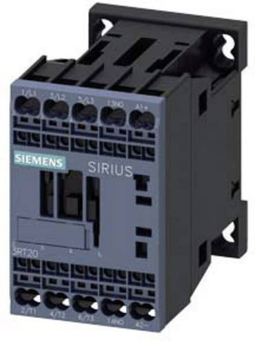 Siemens Leistungsschütz 3RT2017-2BF41 mit 3 Schließern, 690 V/AC, grau - Bild 1