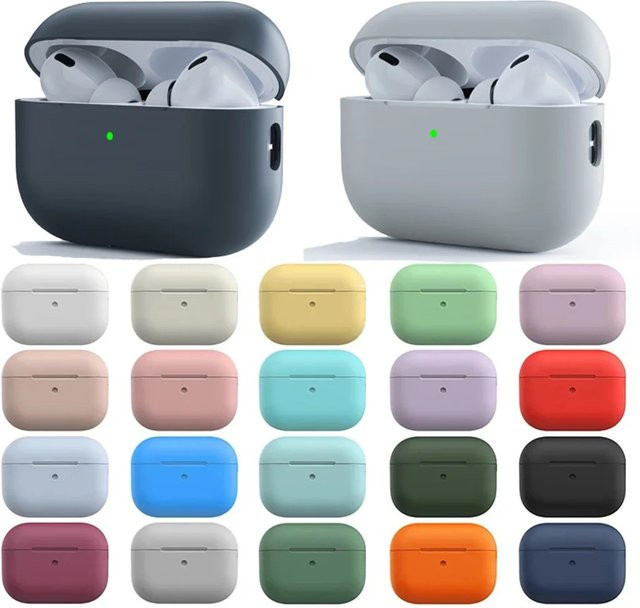 Ultradünne Silikon-Schutzhülle für Apple AirPods 1, 2, 3 und AirPods Pro 2 - Bild 1