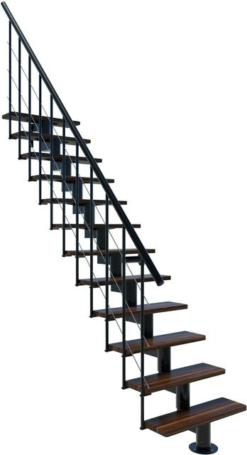 Minka Raumspartreppe Comfort TOP in Schwarz für eine Geschosshöhe bis 312 cm - Bild 1