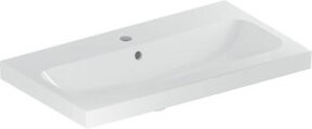 Geberit Waschtisch iCon Light aus Keramik in Weiß mit Überlauf, B: 75 cm, T: 42 cm - Bild 1