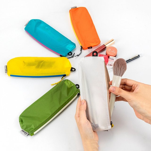Tragbare Reise-Aufbewahrungstasche für Kosmetik, Make-up-Pinsel und Brillen in Grün - Bild 1