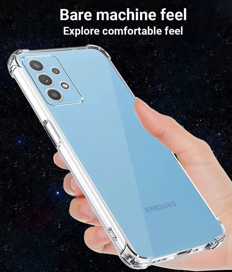 Stoßfeste Silikon Soft Cover Hülle für Samsung Galaxy A53 A33 A13 A73 A23 5G A31 A51 A71 A52S A72 A22 A32 A12 in Transparent - Bild 3