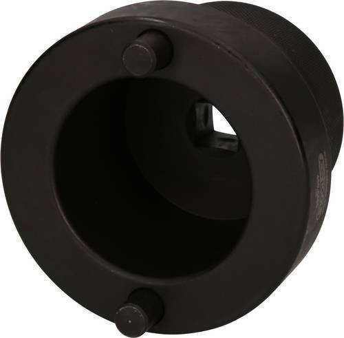 KS Tools Achsmuttern-Schlüssel 1/2 Zoll mit 2 Zapfen für Fuso, Durchmesser: 86 mm, Schwarz - Bild 1