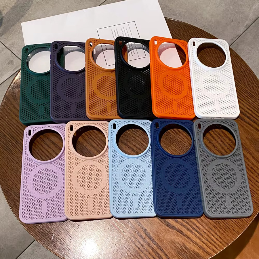 Vivo Schutzhülle mit Kühlungsfunktion und Mesh-Struktur für X300 Pro, X100 und X200 Pro in Grün - Bild 3