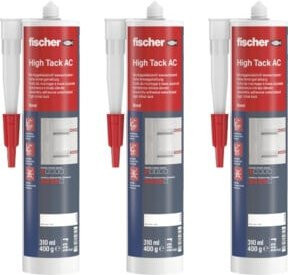 fischer High Tack AC 310 Silikon in Weiß, schimmelresistent - Bild 1