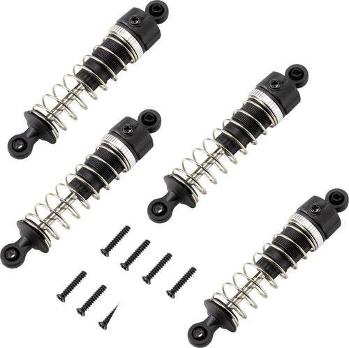 Reely Ersatzteil Stoßdämpfer, Zubehör, Metall, Schwarz, 1:16 - Bild 1